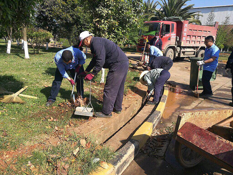 小-宝象河水厂清理排水系统 确保安全供水1.jpg